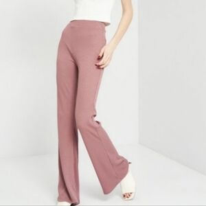 Zara Ribbed Flare Pants